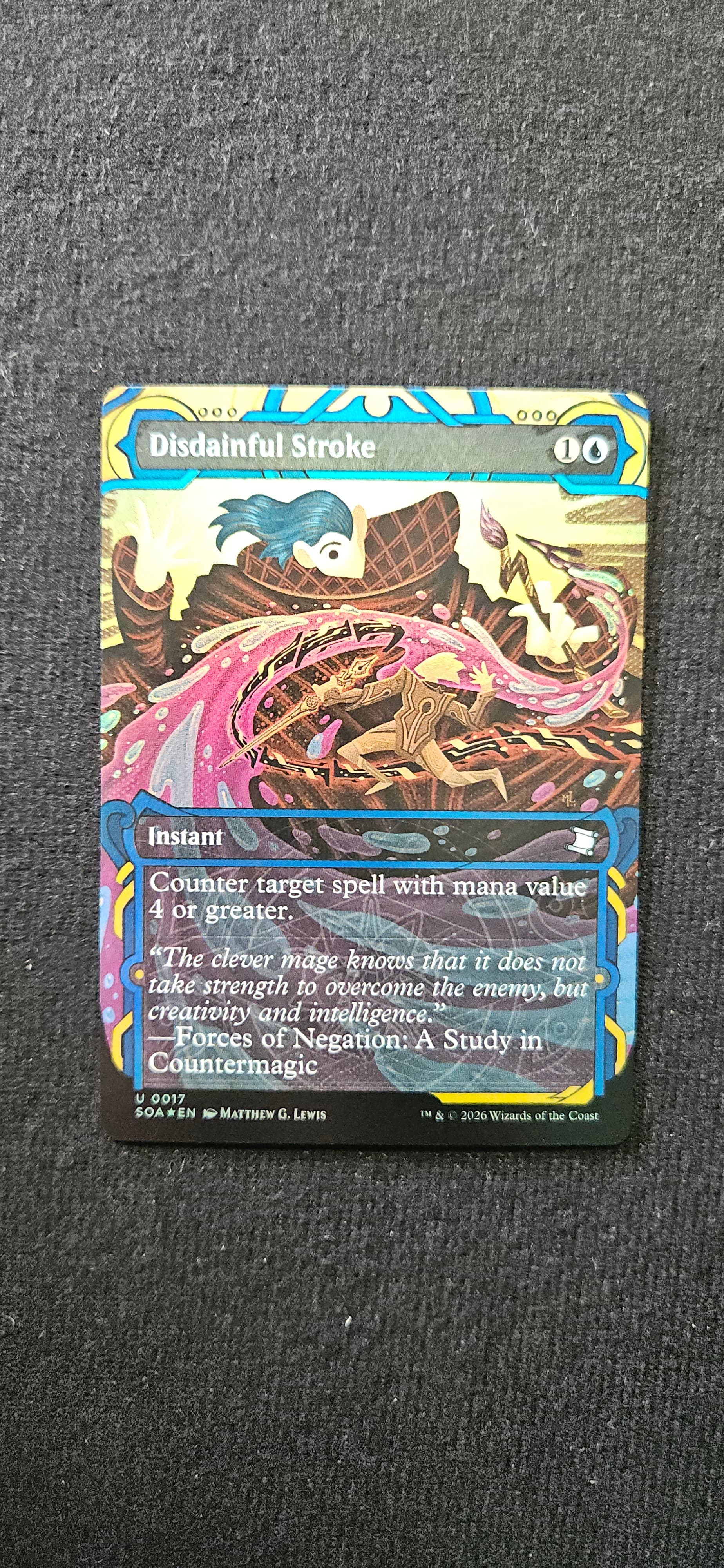 Disdainful Stroke
