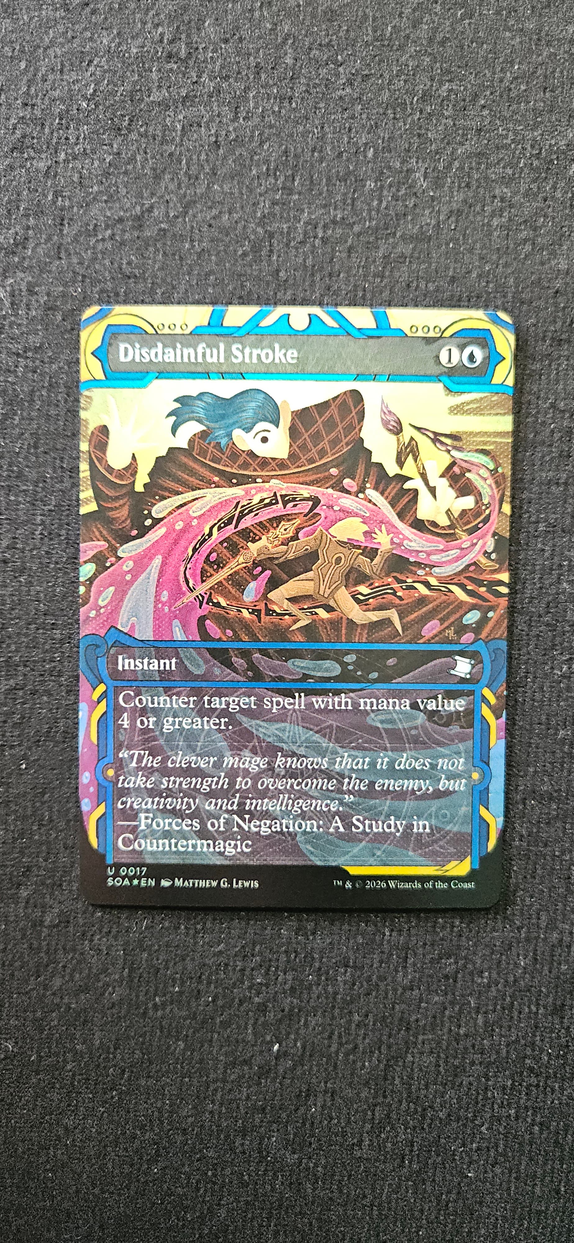 Disdainful Stroke
