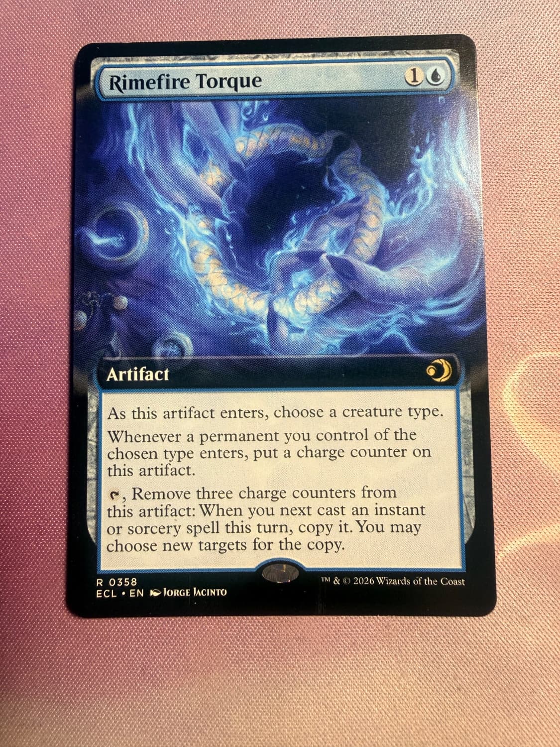 Rimefire Torque Lorwyn Eclipsed Non-foil - Extended Art - #358
