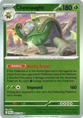 Chesnaught (reverse Holo)