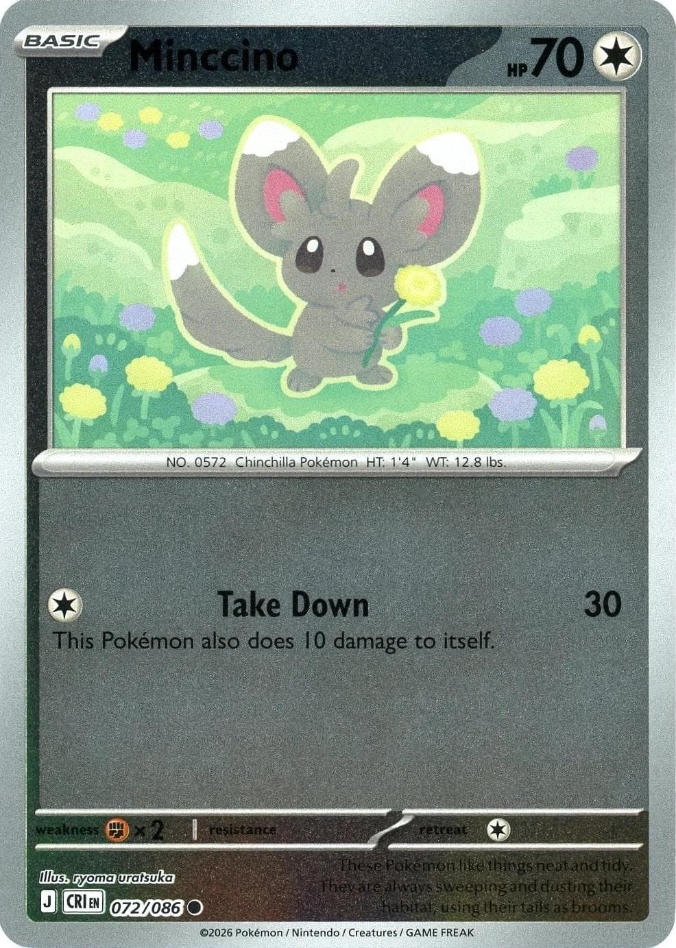 Minccino (reverse holo)
