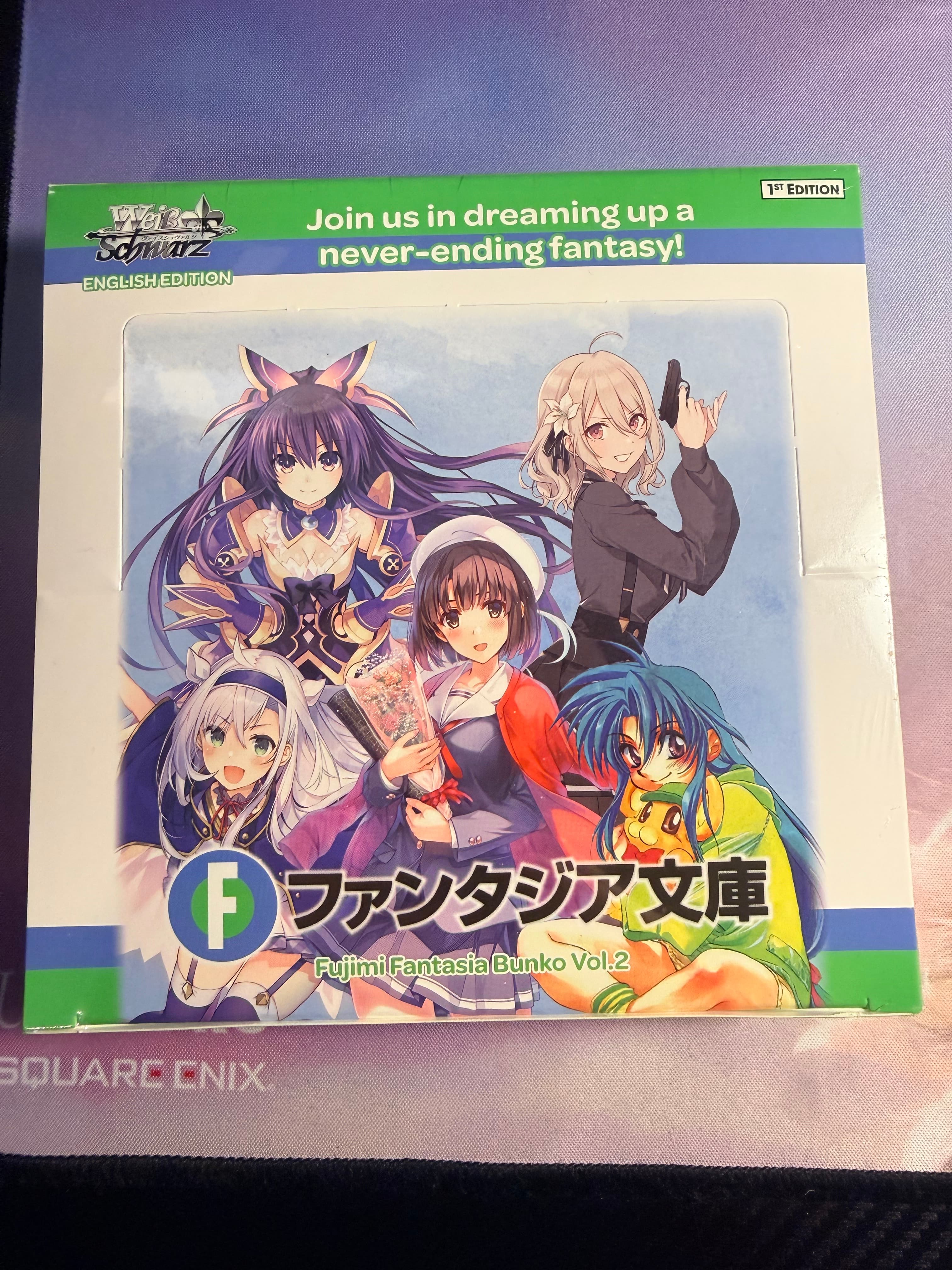 Weiss Schwarz: Fujimi Fantasia Bunko Vol. 2 - Booster Display