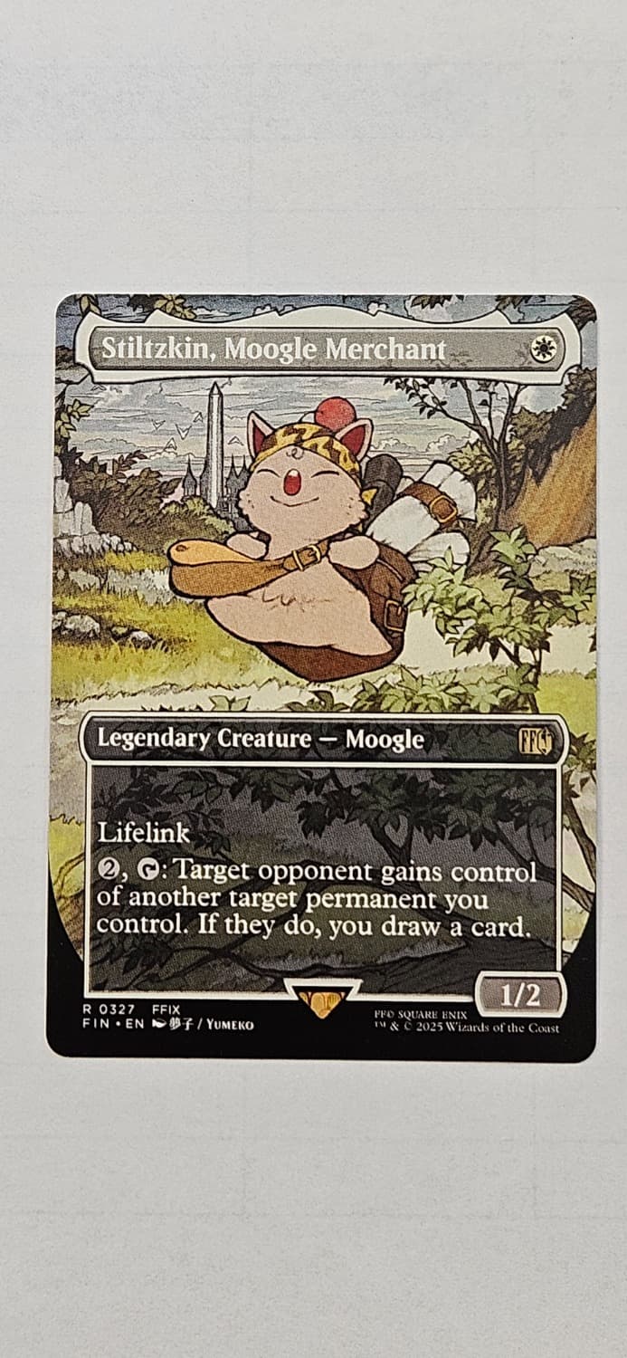 Stiltzkin, Moogle Merchant