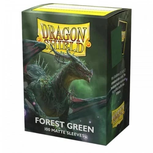 Dragon Shield - 100/pk - Matte - Forest Green