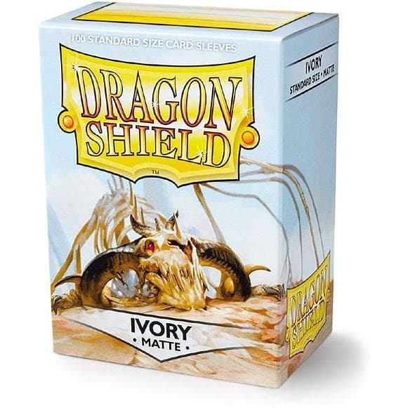 Dragon Shield Card Sleeves - Matte Ivory