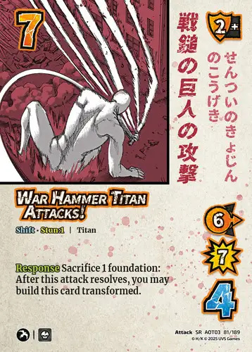 War Hammer Titan Attacks!