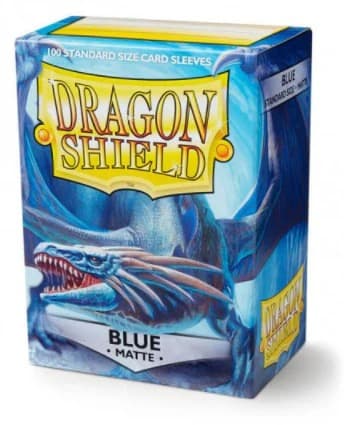 DRAGON SHIELD 100CT BOX Matte Blue