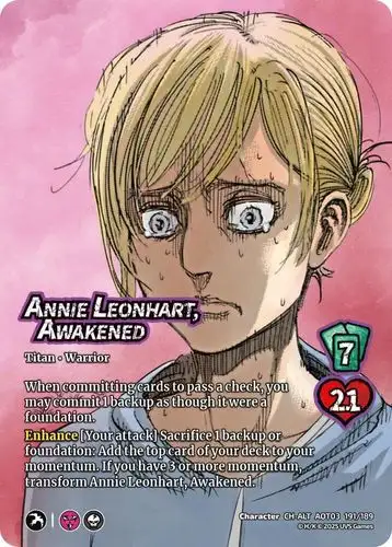 Annie Leonhart, Awakened