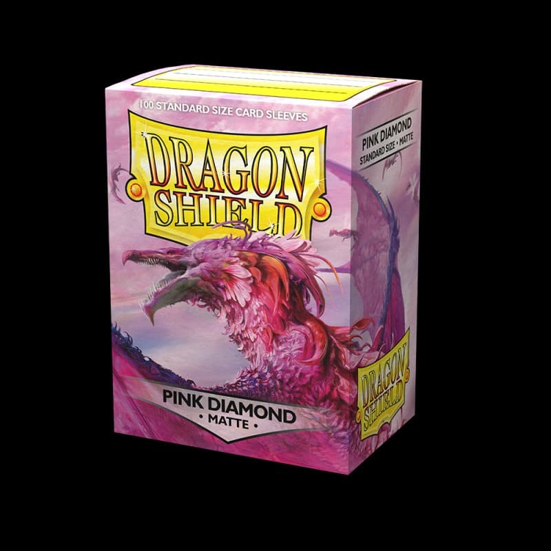 Dragon Shield - Matte 100 Sleeves - Pink Diamond