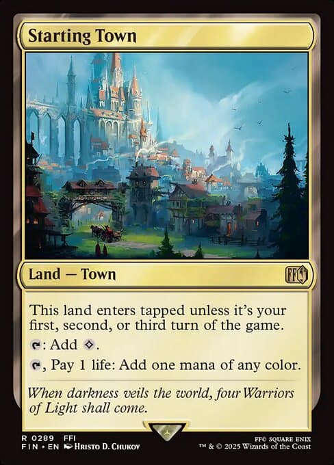 Starting Town