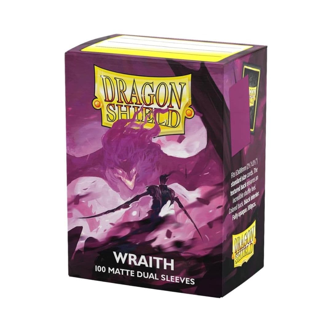 Dragon Shield Dual Matte Standard Sleeves - Wraith (100-Pack)