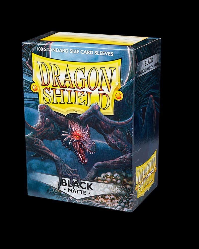 Dragon Shield Black – Matte Sleeves –